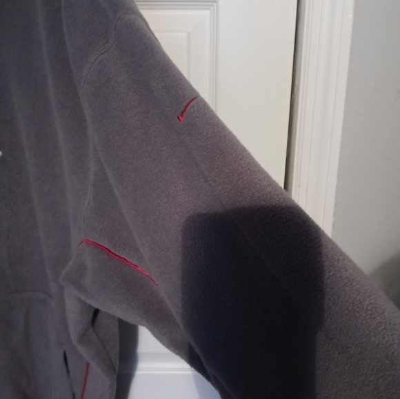 Nike big men's 3XL Gray hooded sweatshirt - Picture 3 of 4